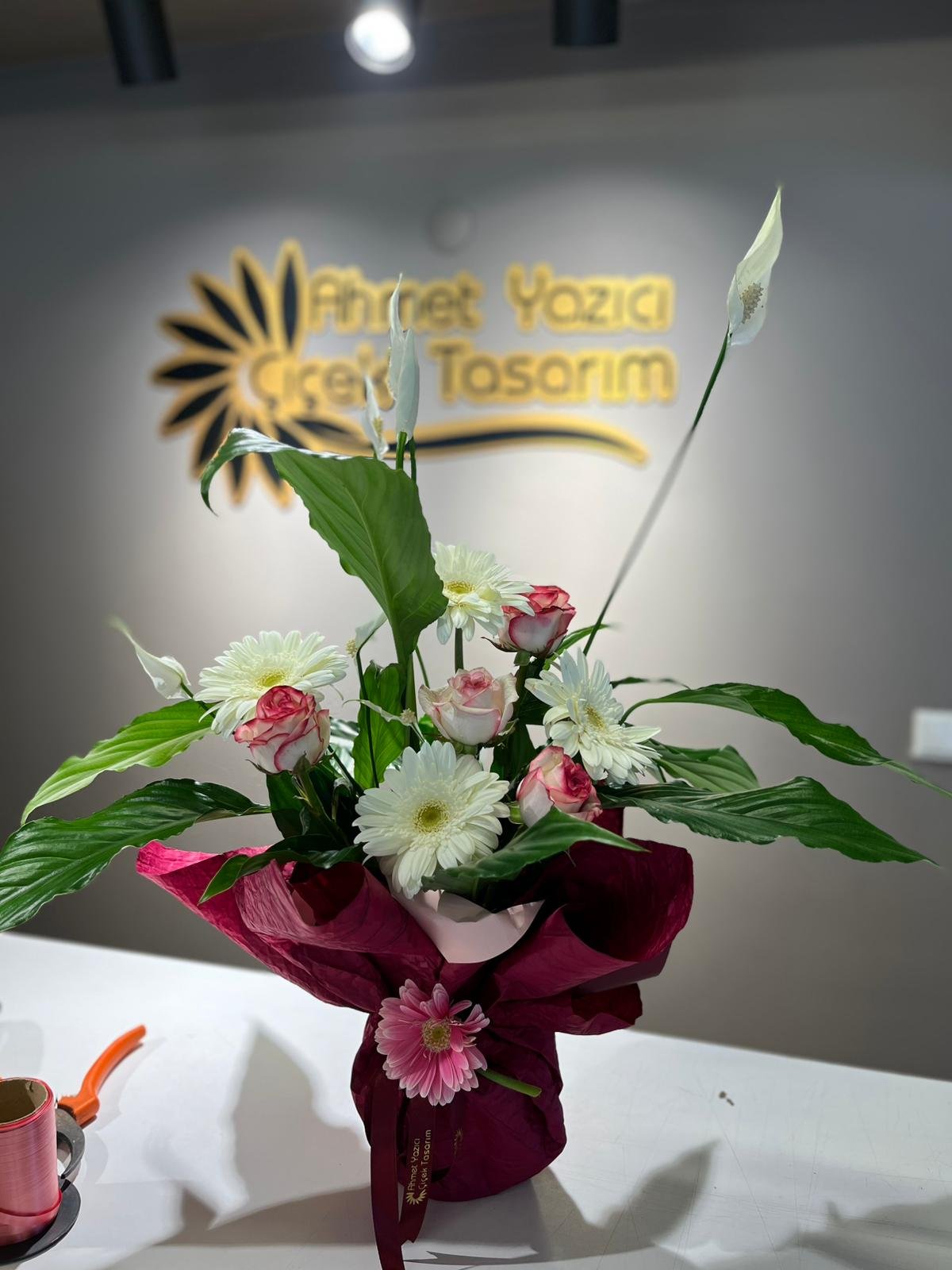 Siyah Antoryum Saksı